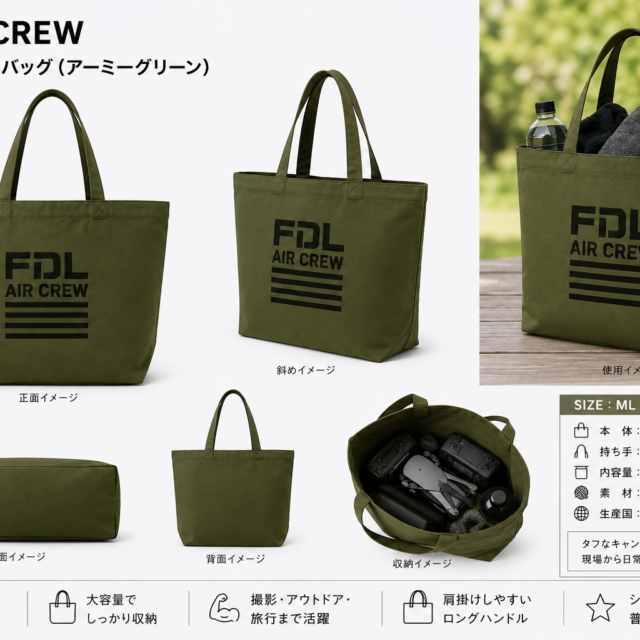 FDL AIR CREW/FIELD TOTE